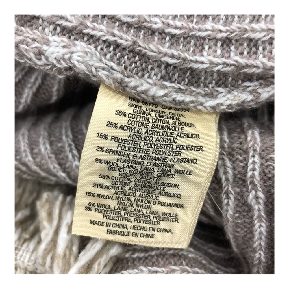 ANTHROPOLOGIE ELENE ASYMMETRICAL SWEATER SKIRT - Picture 6 of 7